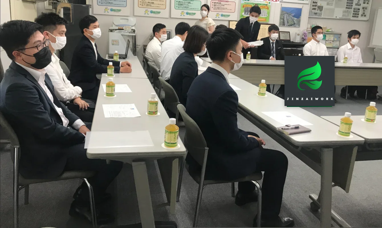 企業様との面接会の様子